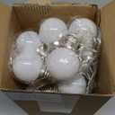 2 Pcs Marquee Light Bulbs 13.8 Ft Long String Lights for Marquee Light Letters Numbers 3 Ft 4 Ft Tall Waterproof Led Marquee Lights Bulbs for Indoor Outdoor Wedding Birthday Party Decorations