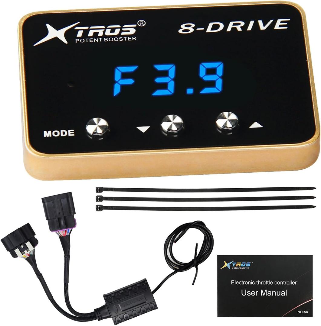 Pedal Throttle Controller WAK-621 for Chevrolet Silverado 1500 2500HD 3500HD 2008-2018 Hummer H2 2008-2009, 9 Drive Modes Electronic Throttle Accelerator Upgrade Chip Potent Booster