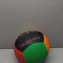 Yes4All Wall Ball, Soft Leather Weighted Iron Sand Med Ball for Dynamic Multifunctional Exercise, 6lbs - 30lbs (C. Premium Vibrant)