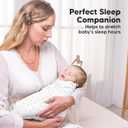 Baby Swaddle Sleep Sacks with Zipper - 3-Pack Swaddles for Newborns 0-3 Months, Infant, Baby Girls, Boys, Soft & Durable Newborn Sleep Sack, Easy Diaper Change Swaddling Blanket (Bunnies, OS)