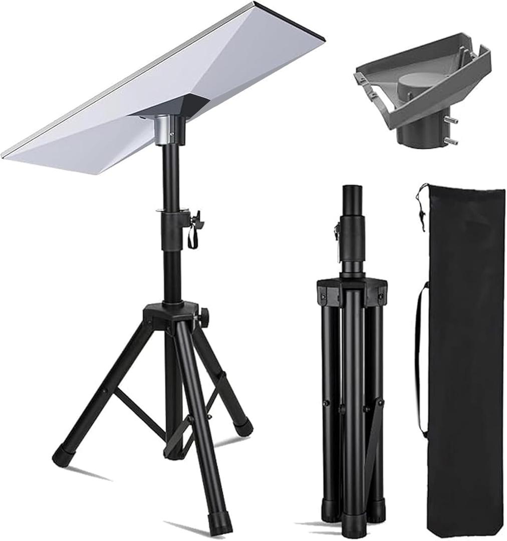 Starlink Gen 3 Mount Starlink Tripod Mounting Kit, Starlink V3 Tripod Dish Mount Adapter Compatible with Starlink Gen 3 V3 Dish for Roof Yard Camping and RV Travel