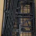 WUC Dumbbell Rack, Adjustable Weight Rack for Home Gym Storage, All-in-One Workout Storage Racks with Wheels and Hooks for Dumbbells, Kettlebells, Yoga Mats & Balls, Durable Powder Coated Steel, Black