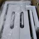 2 Pack Under Sink Organizer,Pull Out Cabinet Organizer with Smooth Cylindrical Rail,Metal Slide Out Drawer for Kitchen Bathroom Laundry Cabinet,8-Level Tool Free Height Adjustable-Black