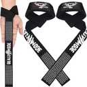 BEAST RAGE Lifting Wrist Straps for Weightlifting, Straps Gym Grip Power Workouts Lifting Straps Padded Cotton Men Women Wrap Lift, Deadlift Bodybuilding Weight Lifting Exercise Straps (Basic)