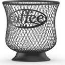 Coffee Pod Holder, Large Capacity K Cup Holder, Nespresso Pods Holder K Cup Organizer for Kitchen Countertop, Coffee Bar Accessories, Pod Holder for Keuring Espresso Capsule Coffee Creamer