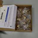 Ravinte 10 Pack Champagne Bronze Round Zinc Cabinet Knobs for Kitchen Bathroom Closet Dresser Cabinets