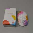 JUHOO Wireless Mouse with Nano Receiver for PC, Laptop, Notebook, Computer, MacBook, Less Noise, Portable Mobile Optical Mice.(Flower).