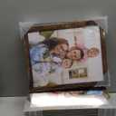 PETAFLOP Wooden 8x10 Picture Frame Set of 18, Bulk Rustic Brown Photo Frames Fits 8 by 10 for Wall or Tabletop Display