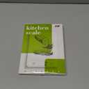 Mik-Nana Food Scale, 10kg/22lb Digital Kitchen Scale Weight Grams and Ounces for Baking Cooking Coffee Package Postage, 6 Units with Tare Function, LCD Display, Easy Clean Stainless Steel (Black)