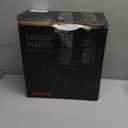 FOHERE Sandwich Maker 3 In 1 Waffle Maker With Removable Plates,1200W Grilled Cheese Maker, 5-gear Temperature Control, Non-stick Coating Easy to Clean, Indicator Lights, Silver/Black