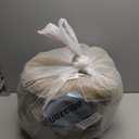 downluxe Indoor Chair Cushions for Dining Chairs, Tufted Overstuffed Textured Memory Foam Kitchen Chair Pads with Ties and Non-Slip Backing, 15.5" x 15.5" x 4", Khaki, 4 Pack