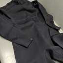 Hevto Men Wetsuits 3/2mm Neoprene Wet Suit Back Front Zip in Cold Water for Surfing Swimming Diving Size L