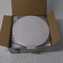 Distlety White Cake Stand 10 inch Round  Cupcake Stand  Metal Cake Holder Stand for Wedding Reception Birthday Party Graduation Ceremonies Family Gatherings and Other Events