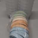 VITEVER [16 Pack] 4 oz Small Containers with Lids, Reusable Plastic Jars for Snack and Puree, Salad Dressing Container to Go, Deli Containers, Freezer Baby Food Containers, Dishwasher Safe, BPA Free