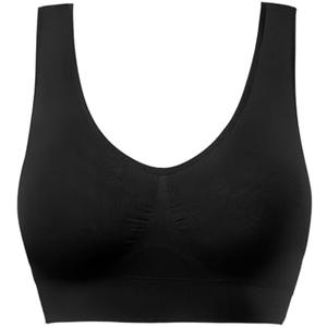 BESTENA Sports Bras for Women, Seamless Comfortable Yoga Bra with Removable Pads L