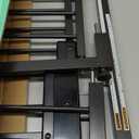 Ingenuity Easy Open Baby Gate & Dog Gate, Hands-Free Open Patent-Pending Foot Pedal, 27.5"-52" Wide, 28" Tall, Hardware or Pressure Mounted, Install in Doorway, Bottom of Stairs, or Wall - Espresso