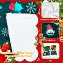 4 Pcs Christmas Sherpa Throw Blankets for Couch Bed Sofa Xmas Fleece Throw Blankets Soft Warm Christmas Decorations Cozy Fleece Fuzzy for Xmas Winter Holiday(50 x 60 Inches,Classic Style)