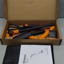 GoGonova Metal Detector, Adjustable 27.5 - 37.8 Metal Detector for Kids with LED Display, Lightweight Kids Metal Detector Kit with 6.8 Waterproof Search Coil, Gift for Boys & Girls, Orange