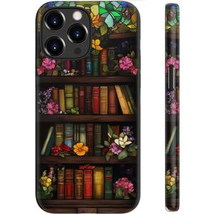 for iPhone 16 Pro Case, Cute Floral Trendy Cover for Women | Wireless Charging Compatible, Dual-Layer Hard Shell + Silicone, Shockproof Protective Phone Case for Girls