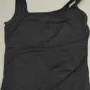 EUYZOU Women's Tummy Control Shapewear Tank Tops Seamless Square Neck Compression Tops Slimming Body Shaper Camisole Large