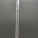 2 Pack Spring Tension Curtain Rods White Ajustable 53-98inchs, 0.86inch Diameter, Extension Spring Tension Rods Suitable for Use in Bathroom Window Screen Curtain Wardrobe (white)