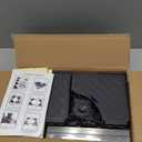 Adjustable Mini Fridge Stand with 12 Heavy-Duty Legs - 16-27 Inch Universal Base for Refrigerators, Washing Machines & Dryers