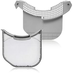 PartsBroz ADQ56656401 Dryer Lint Filter & MCK49049101 Trap Screen Cover Housing for LG Dryer Lint Filter Replacement, Kenmore Elite Dryer Parts for Vent ADQ566564 PS3531962 DLE3500W DLE3170W DLE3600W
