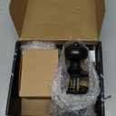 Matte Black Door Knobs,Interior Door Knob with Lock,Coastal Style Door knob for Privacy and Bedroom (Keyed Alike Combo) (1)