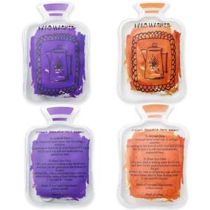 12 Pack Reusable Hand Warmers, Quick-Heating Packs, Portable Hand Warmer, Ideal for Camping, Hiking, Lasting Warmth, Safe Click-Heating, Odorless, Hypoallergenic (Purple & Orange)