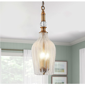 rosysky 3-Light Pendant Light Vintage Gold Metal E12 Base - Farmhouse Chandelier with Clear Glass,Adjustable Ceiling Hanging Lighting Brightens to Kitchen Island,Dining Room,Hallway,Entryway rosysky 3-Light Pendant Light Vintage Gold Metal E12 Base - Farmhouse Chandelier with Clear Glass,Adjustable Ceiling Hanging Lighting Brightens to Kitchen Island,Dining Room,Hallway,Entryway