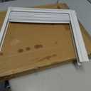 Air Jade Window Air Conditioner Side Panels, AC Side Panels with Frame for Most 5,000 Btu Window Units, Room Air Conditioner Accordion Filler Curtain Replacement Kit
