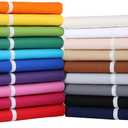 Craftido-19 Options-100% Cotton Fabric by The Yard in Solid Color 44Wide by 3yd (9 ft) -Medium Weight 5.2 oz-Soft Cotton for Quilting, Sewing, Crafts, Binding, Backing and Lining - Ivory White