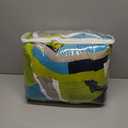 Comfort Spaces Casual Comforter Set Sporty Design, Vibrant Color, Active Lifestyle Boys Bedroom Dcor, All Season Soft Microfiber Bedding Set, Decorative Pillow, Sham Navy/Blue Queen 4 Piece