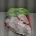 Green Monster Santa Claus Costume Set for Adults, 7PCS Christmas Santa Outfit Suit, Xmas Halloween Cosplay Costumes