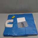 qiqee 24PCS Large Gift Bag with Handles Bulk 13"x4.5"x10" Gift Bags Cyan Bags Multiple Uses (32x11x25cm,Wide Large)