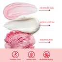 Spa Luxetique Gift Set For Women, Bath Sets for Women Gift, 8 Pcs Rose Spa Basket Includes Bubble Bath, Shower Gel, Body Lotion, Mom Birthday Gifts, Mothers Day Gifts for Her