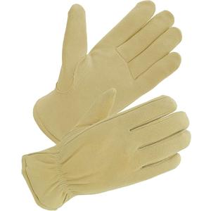 SKYDEER 3M Thinsulate Thermal Winter Work Gloves with Windproof Premium Genuine Deerskin Suede Leather (Unisex), L SKYDEER 3M Thinsulate Thermal Winter Work Gloves with Windproof Premium Genuine Deerskin Suede Leather (Unisex), L