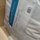 Comfort Spaces Cotton Comforter Set Jacquard Pom-Pom Tufts Design, Down Alternative, All Season Modern Bedding, Matching Shams, Twin/Twin XL, Grey 3 Piece