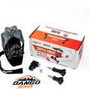 Dango Design Gripper Mount for GoPro/Osmo/Insta360 | Universal Helmet Clamp Mount for Action Cameras | Dirtbike, Motocross, Enduro, Motorcycle, and ATV Helmets | Stealth Black