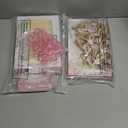 Sherr 476 Pcs Elephant Themed Baby Shower Games 6 Sets Activities Card Pacifier Hunt Game 50 Pacifier How Big Is Mommy's Belly Sign 50 Guessing Card 2 Measuring Tape Don't Say Baby Sign 50 Clothespin (Pink)