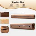 Wooden Handle Replacement, Green Egg Accessories, Compatible with X-Large and XX-Large Sizes, Includes Screws. (9" Walnut)