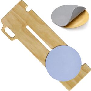 FSA/HSA Eligible Transfer Board Patient Slide Assist Device for Transferring Patient Elderly, and Disabled from Wheelchair to Bed, Toilet, Bathtub, Sliding Boards Platform with PU Pad (30"x 12"x 0.7")