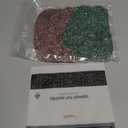 CORATED African Net Sponge Authentic, Shower Loofah Exfoliating Bath Sponge, Body Scrubber for Women and Men Daily Use Body Care, Travel Portable Bath Accessories Spa Gifts (Brown & Dark Green)