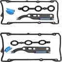 Donepart Valve Cover Gaskets with Cam Chain Tensioner Compatible for Audi A6 A4 S4 Allroad 1997-2005 Volkswagen Passat 1998-2005 2.7L 2.8L