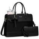 LOVEVOOK Laptop Tote Bag for Women,Leather Work Bag, Waterproof Business Teacher Bag,Large Computer Handbag Purse Briefcase,Office Gifts for Women