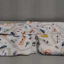 JSD Car Kids Printed Sheet Set Twin Size, 3 Piece Soft Microfiber Bed Sheets Deep Pocket