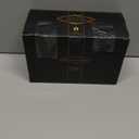 Kelly's Custom Candles Rotating Candle Set, Candles for Women - Sandalwood Rose & Lavender Eucalyptus, Angel+Snowflake Design, Aromatherapy, Stress Relief, 2x16 oz, Black (Large(2-Pack))