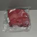 Home Brilliant Pillow Covers 18x18 Decorative Throw Pillows for Couch Dark Red Soft Plush Corduroy Striped Throw Pillow Covers Set of 2 for Sofa Couch Bed, 18 x 18 Inch, Burgundy