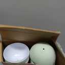 12 Pack 6" Pastel Flocked Easter Eggs Empty Large Fillable Easter Eggs Assorted Colors Plastic Fillable Eggshells Party Favors for Filling Treats Basket Stuffers Table Centerpieces Decor