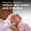 Philips Avent Ultra Soft Pacifier - 4 x Soft and Flexible Baby Pacifiers for Babies Aged 6-18 Months, BPA Free with Sterilizer Carry Case, SCF091/30